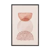 Abstract Decoracion De Pared Negro, Blanco, Marron