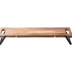 Acacia Lux Tabla Para Servir Negro, Natural