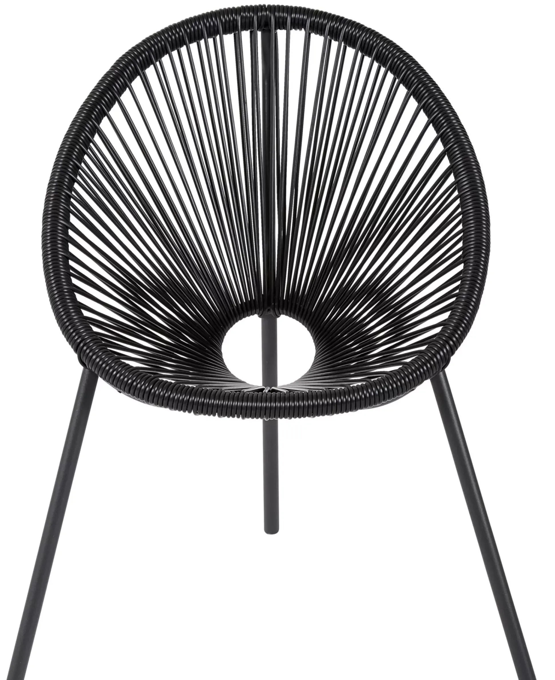 Acapulco Silla Para Ninos Negro