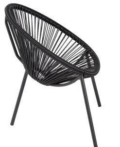 Acapulco Silla Para Ninos Negro