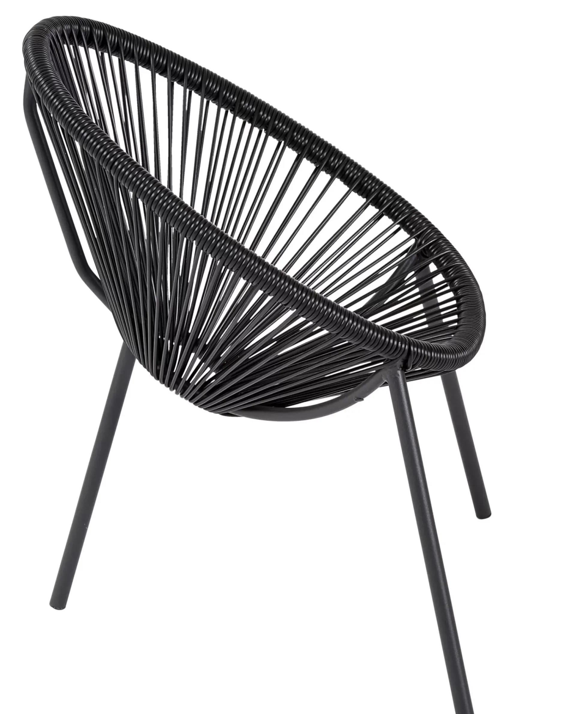 Acapulco Silla Para Ninos Negro