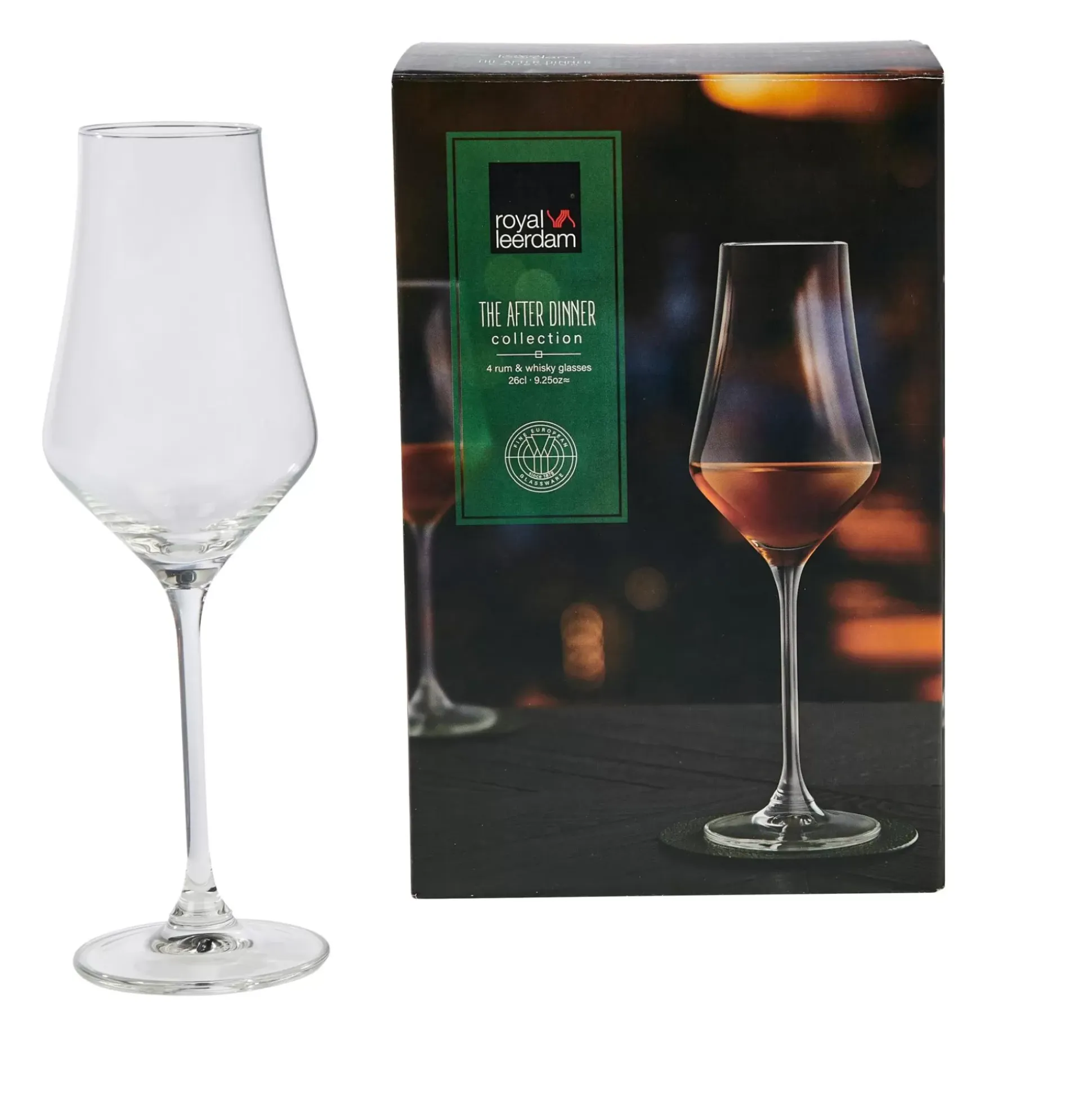 After Dinner Vasos De Whisky Juego De 4 Transparente