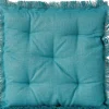 Ayla Cojin De Asiento Azul