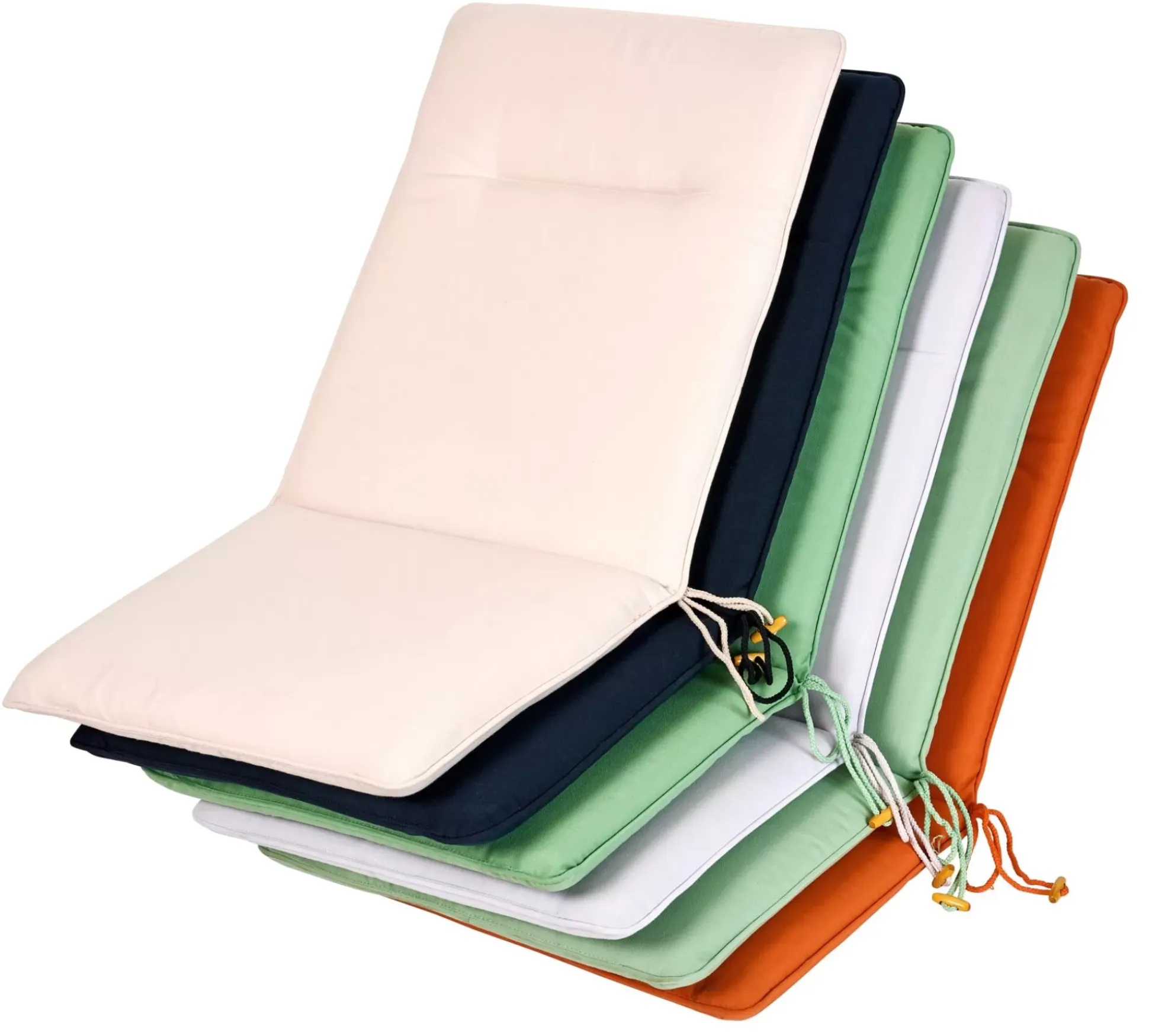 Azur Cojines De Jardín Para Silla Pleg Verde