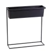 Balco Caja Para Plantas Negro