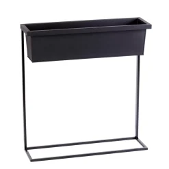 Balco Caja Para Plantas Negro