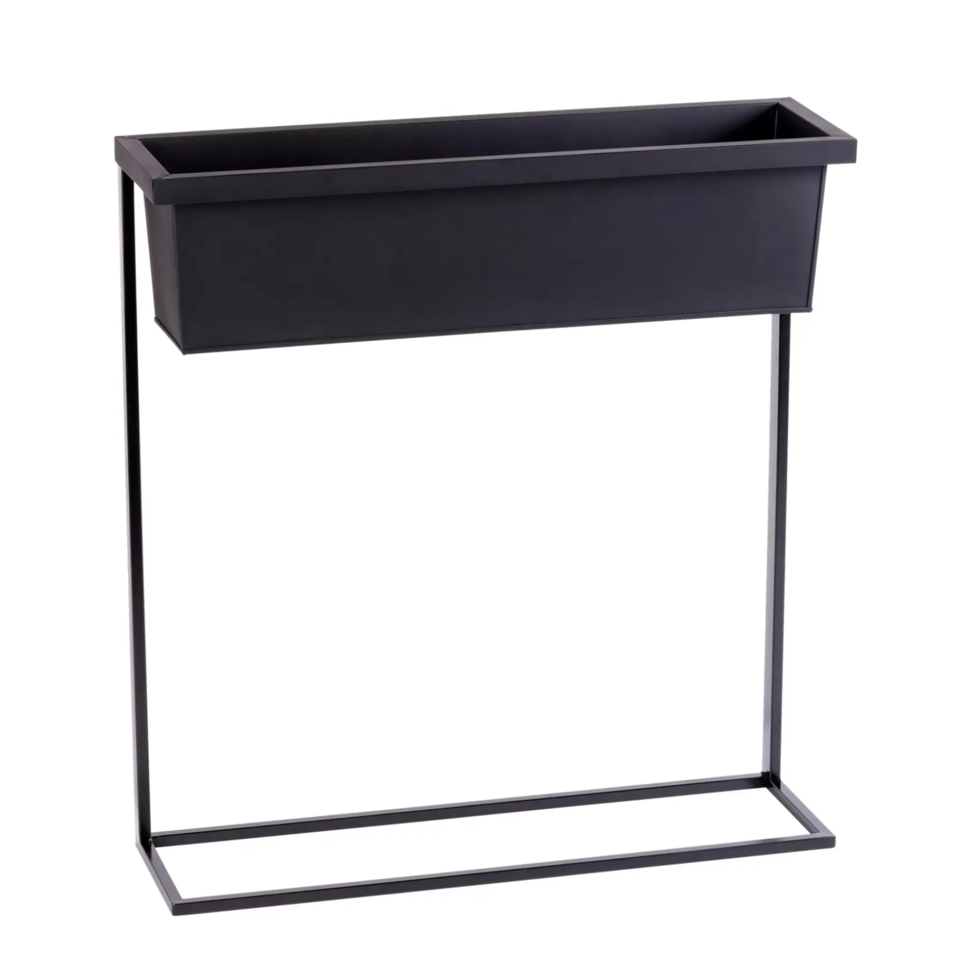 Balco Caja Para Plantas Negro