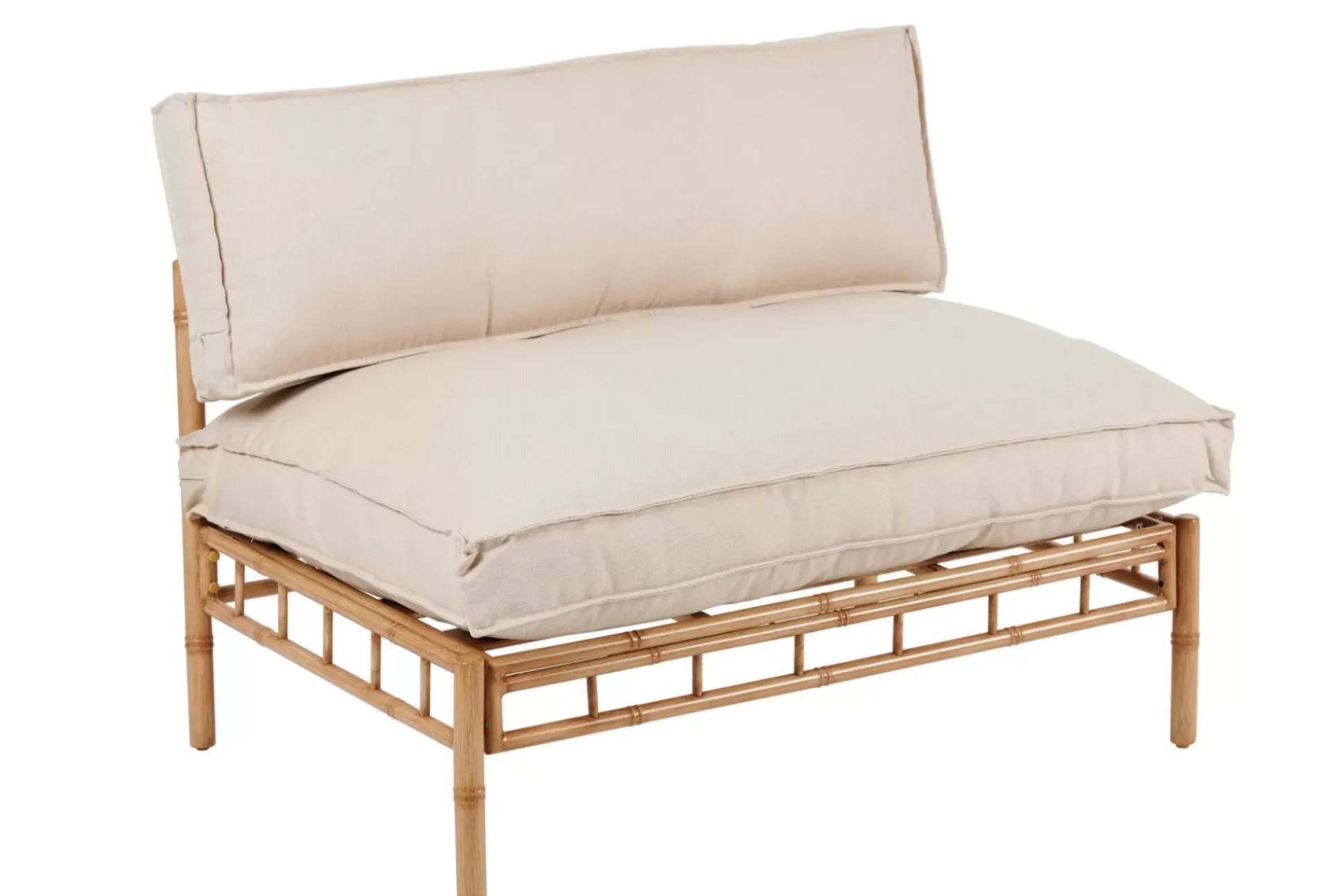 Bambolette Banco Lounge Aspecto Bambu