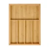 Bamboo Organizador Cajon Extensible Natural