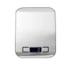 Basic Balanza Cocina Digital Metal, Plateado