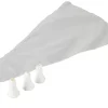Basic Mangas De Reposteria Desechables Blanco