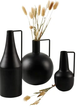 Basta Florero Esferico Negro