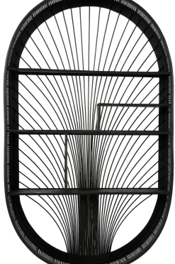 Bavi Estanteria De Pared Negro