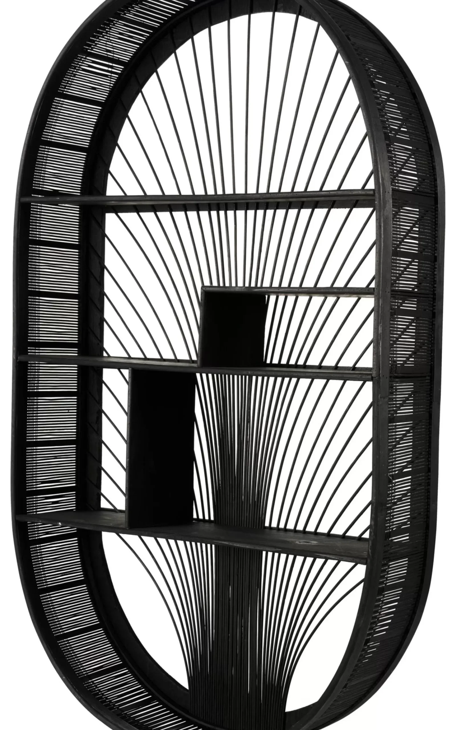 Bavi Estanteria De Pared Negro