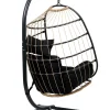 Bazai Silla Colgante Con Soporte Negro