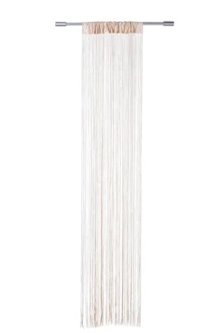 Beige Cortina De Flecos Beis