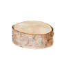Birch Fuente De Madera Natural
