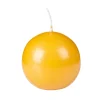 Bola Vela Esferica Amarillo