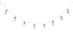 Bulb Guirnalda Solar 10 Leds Transparente
