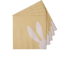 Bunny Paquete De 20 Servilletas Amarillo