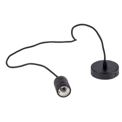 Calex Lampara Colgante Negro