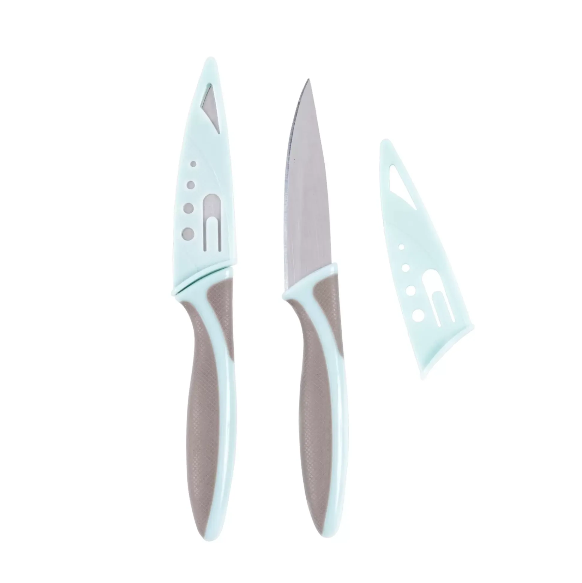 Casa Kitchen Cuchillo Pelador Juego De 2 Gris, Azul