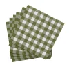 Check Green Paquete De 20 Servilletas Verde