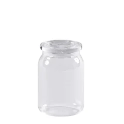 Crystal Tarro De Cocina Con Tapa Transparente