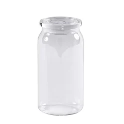 Crystal Tarro De Cocina Con Tapa Transparente