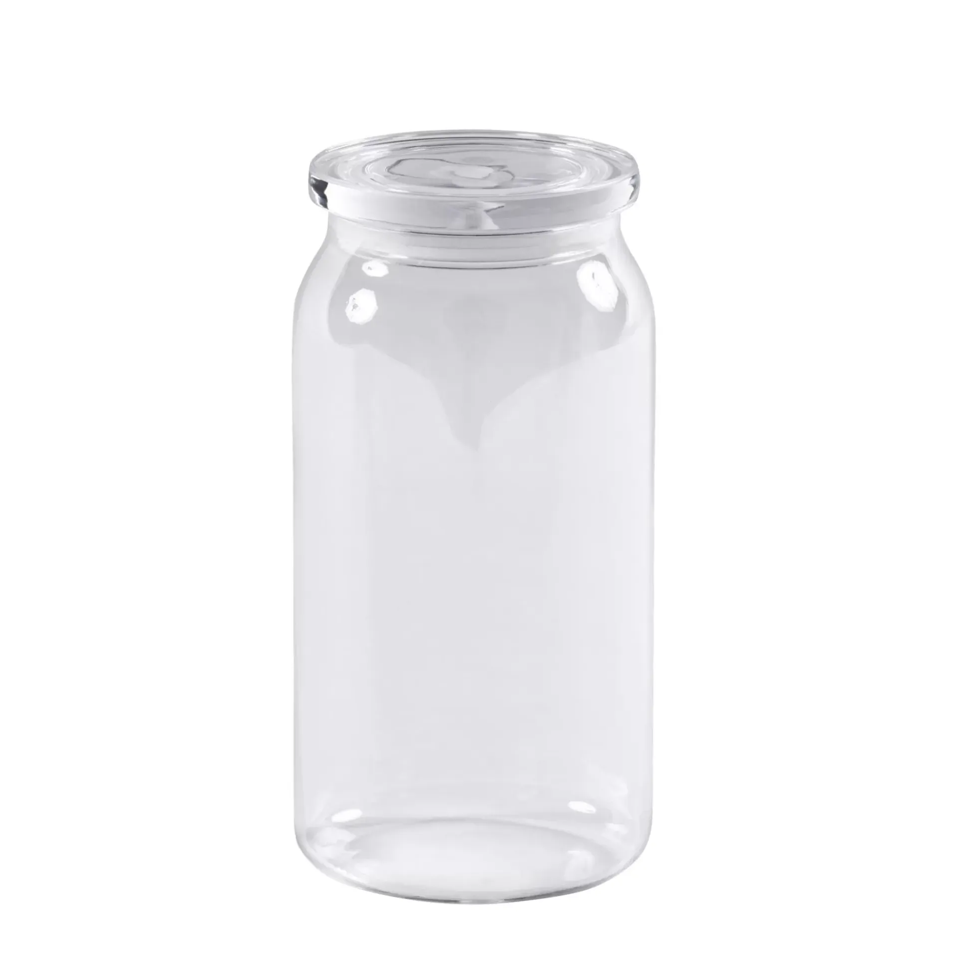 Crystal Tarro De Cocina Con Tapa Transparente
