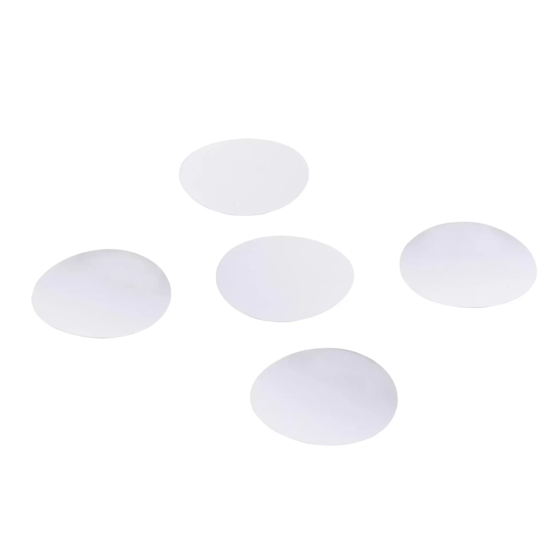 Divino Lamina Antigotas Juego De 5 Plateado