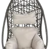 Drop Silla Colgante Gris