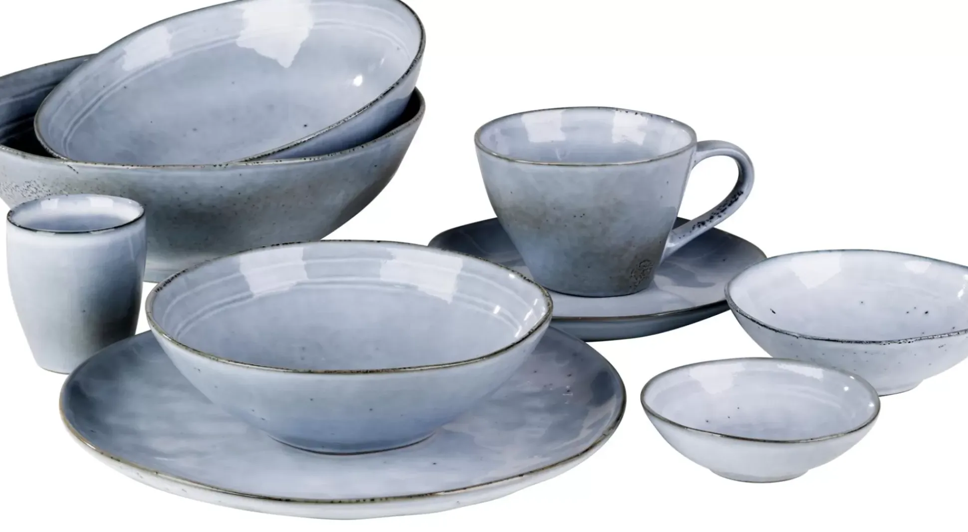 Earth Ice Taza Jumbo Azul Claro