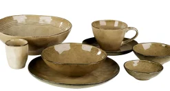 Earth Sand Plato Hondo Marron Claro