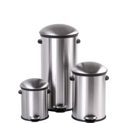 Elegance Cubo Con Pedal 30L Plateado