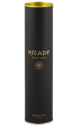 Escape Black Oudh Aceite Perfumado Negro