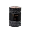 Escape Black Oudh Vela Perfumada Negro