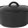 Fero Cazuela Para Horno Con Tapa Negro