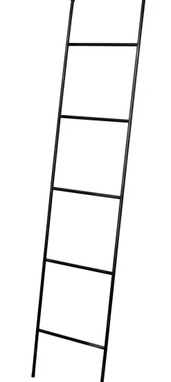 Ferro Escalera Decorativa Negro
