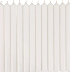 Fina Velas Juego De 12 Blanco