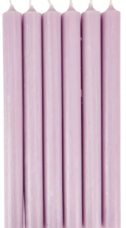 Fina Velas Juego De 6 Morado Claro