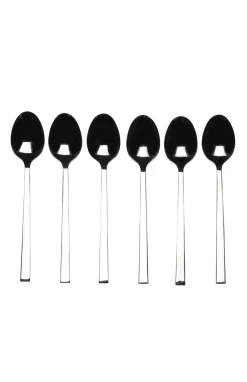 Fine Cucharillas De Cafe Juego De 6 Plateado