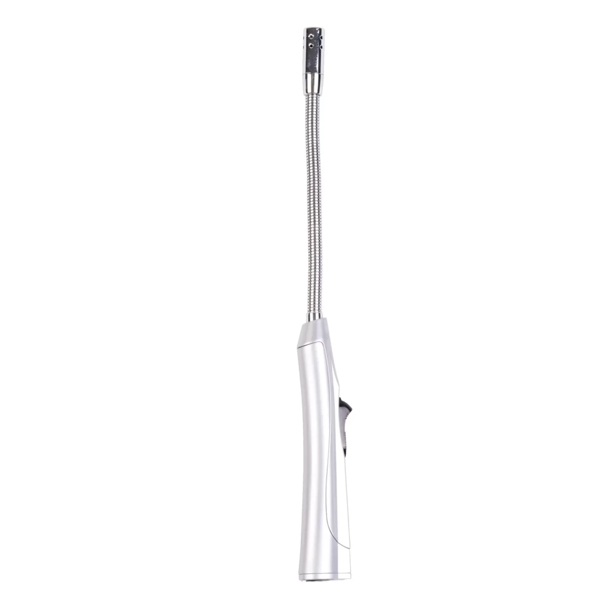 Flame Encendedor De Gas Flex Plateado
