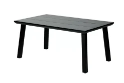 Formax Mesa De Jardín Con Patas Negro