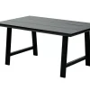 Formax Mesa De Jardín Con Patas En A Negro
