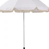 Franja Parasol Sin Pie De Sombrilla Blanco