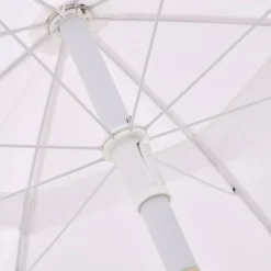Franja Parasol Sin Pie De Sombrilla Blanco