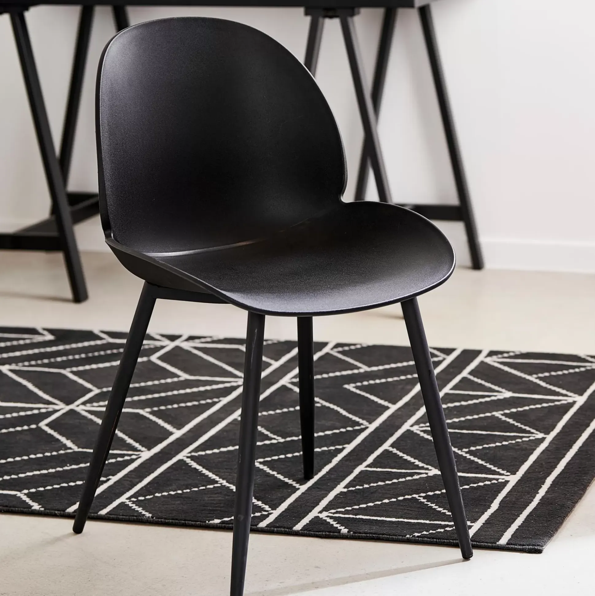 Freya Silla De Comedor Negro