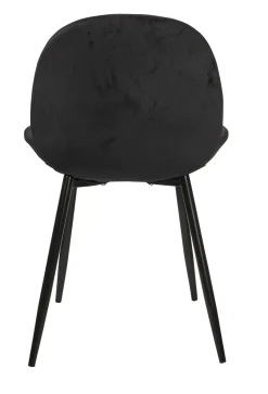 Freyo Silla De Comedor Negro