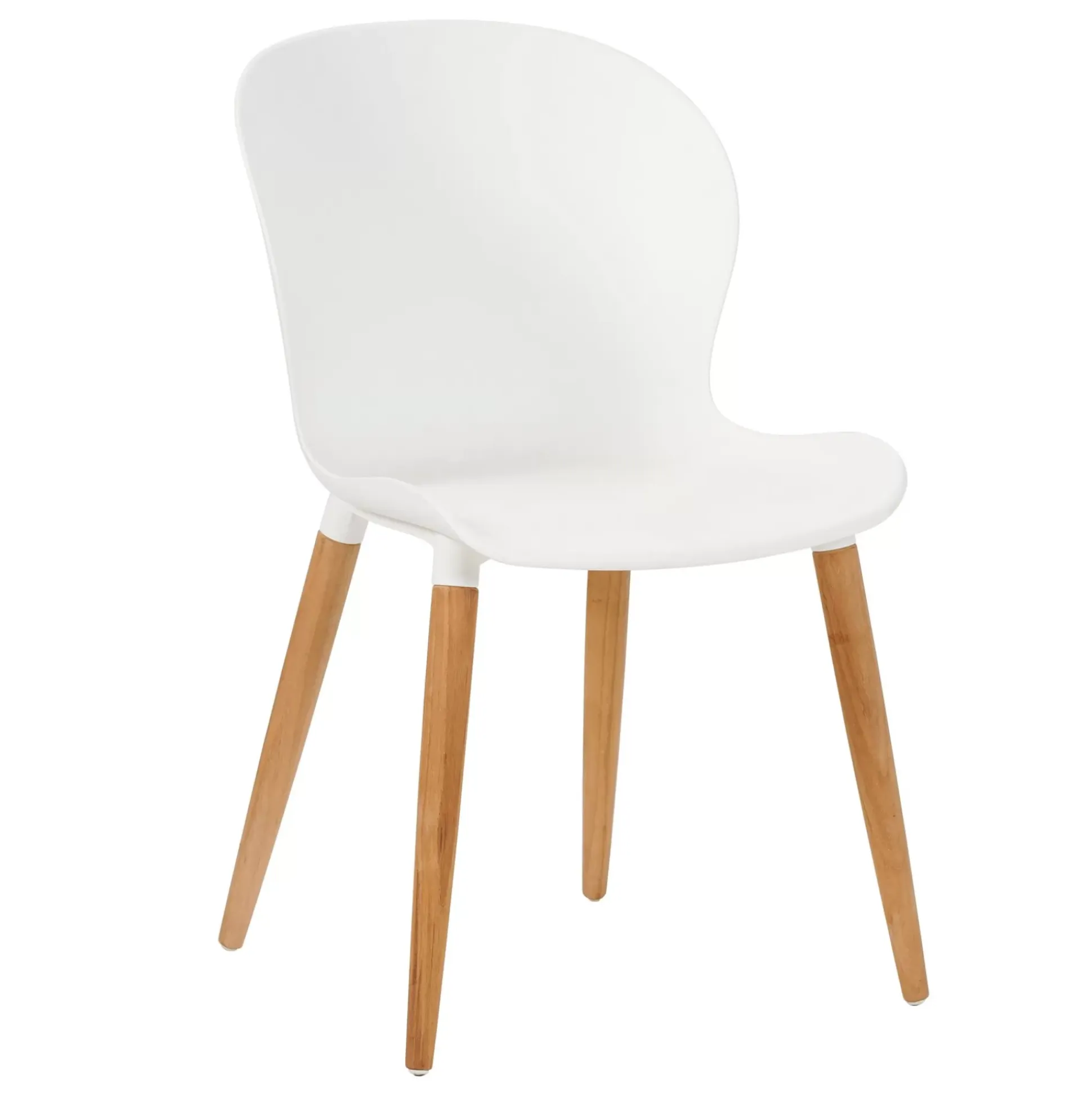 Frida Silla De Concha Blanca/Natural